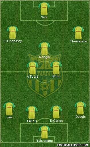 FC Nantes Formation 2017
