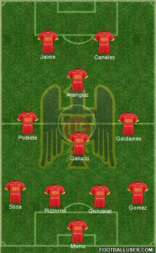 CD Unión Española S.A.D.P. Formation 2017
