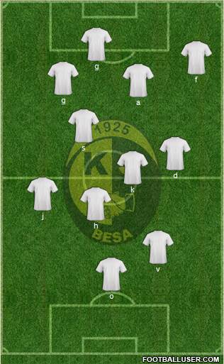 KS Besa Kavajë Formation 2017