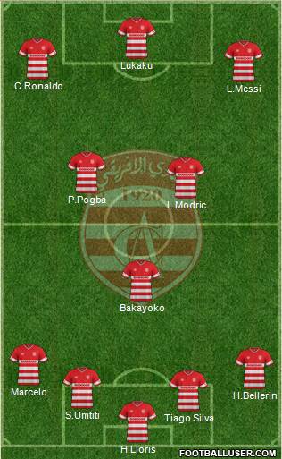 Club Africain Tunis Formation 2017
