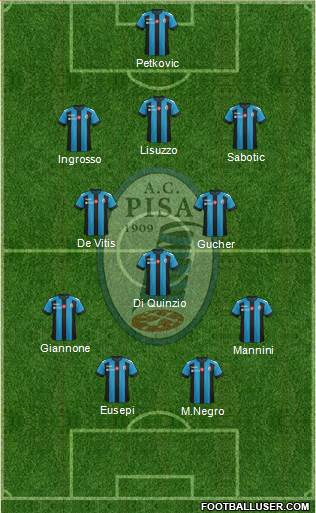Pisa Formation 2017