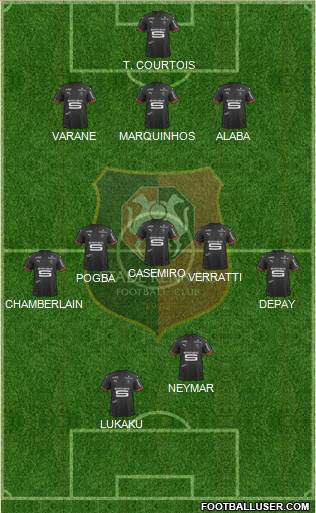 Stade Rennais Football Club Formation 2017
