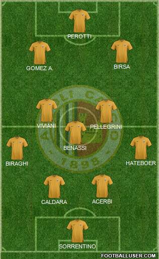 Ascoli football formation