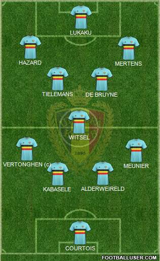 Belgium Formation 2017