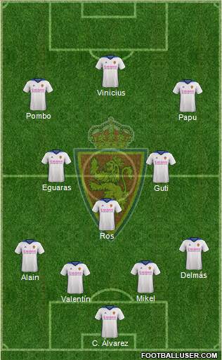 R. Zaragoza S.A.D. Formation 2017