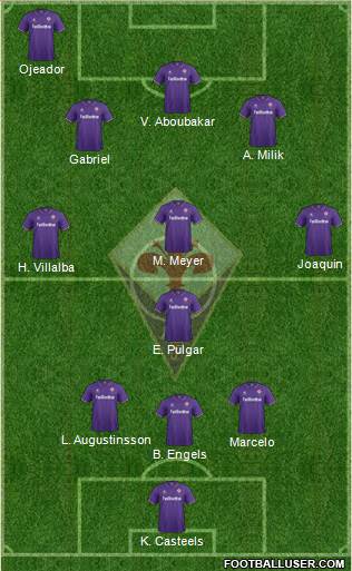 Fiorentina Formation 2017