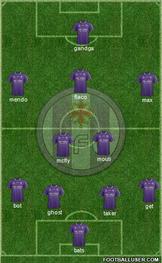Toulouse Football Club Formation 2017