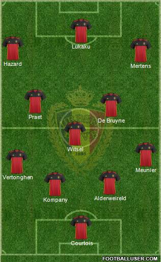 Belgium Formation 2017