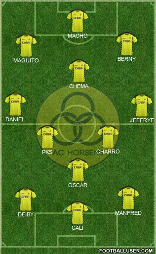 Alliance Club Horsens Formation 2017