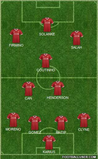 Liverpool Formation 2017
