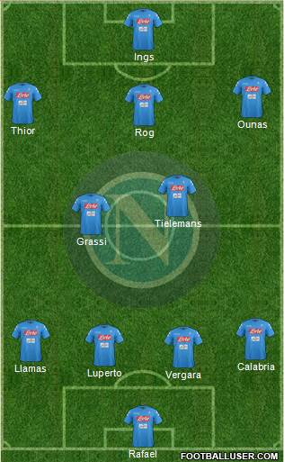 Napoli Formation 2017