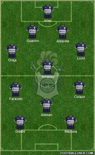 Gimnasia y Esgrima de La Plata Formation 2017