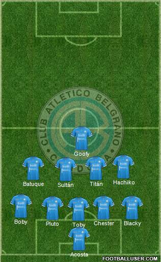 Belgrano de Córdoba Formation 2017