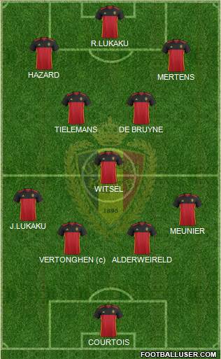 Belgium Formation 2017