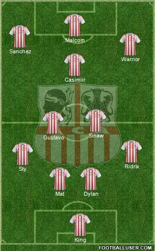 Athletic Club Ajaccien Football Formation 2017