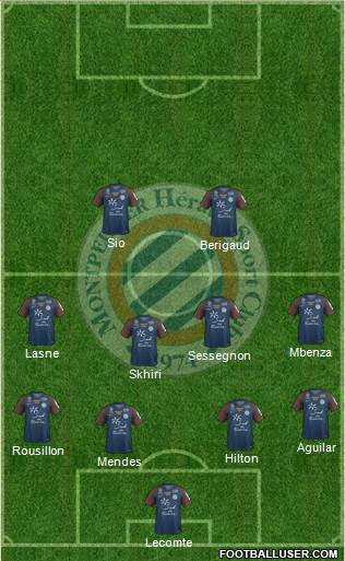 Montpellier Hérault Sport Club Formation 2017