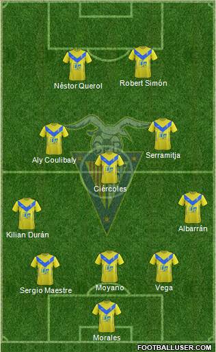 C.F. Badalona Formation 2017
