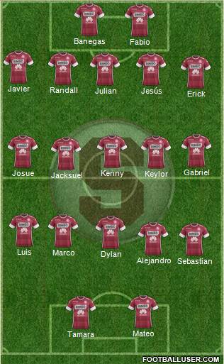 CD Saprissa Formation 2017