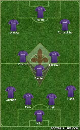 Fiorentina Formation 2017