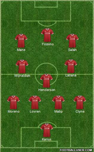 Liverpool Formation 2017
