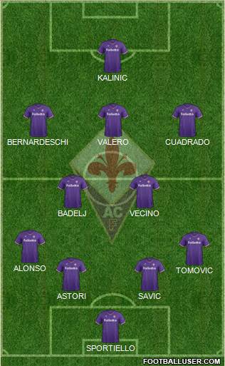 Fiorentina Formation 2017