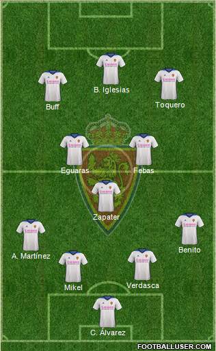 R. Zaragoza S.A.D. Formation 2017