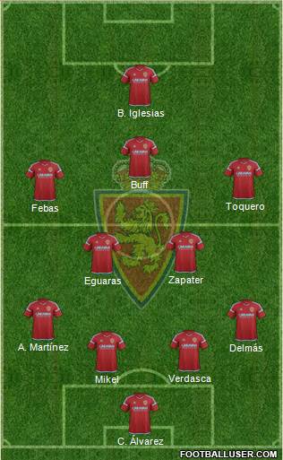 R. Zaragoza S.A.D. Formation 2017