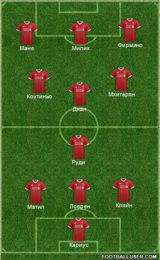 Liverpool Formation 2017