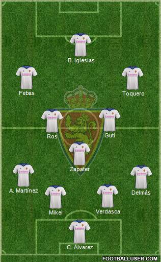 R. Zaragoza S.A.D. Formation 2017