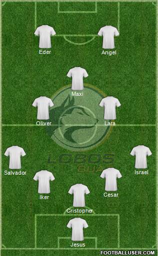 Club Lobos BUAP Formation 2017