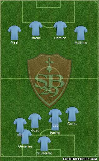 Stade Brestois 29 Formation 2017