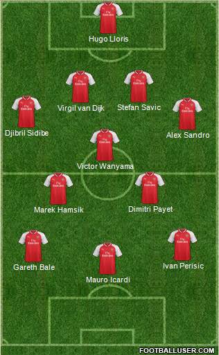 Arsenal Formation 2017