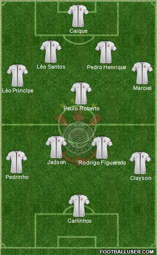 SC Corinthians Paulista Formation 2017