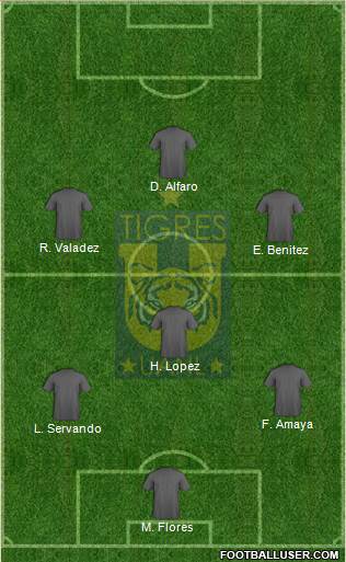 Club Universitario de Nuevo León Formation 2017