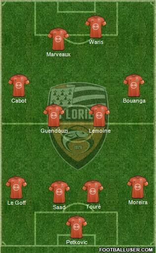 FC Lorient Bretagne Sud Formation 2017
