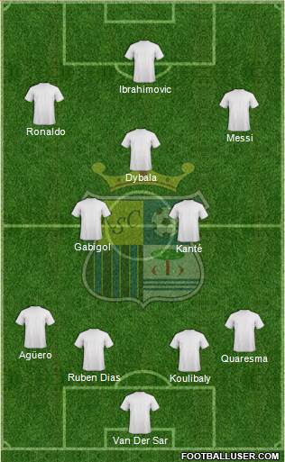 Real Sport Club Massamá Formation 2017