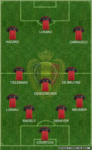 Belgium Formation 2017
