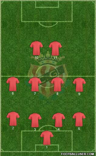 C. Gimnàstic Tarragona S.A.D. Formation 2017