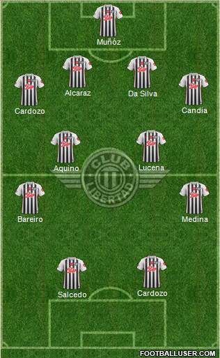 C Libertad Formation 2017