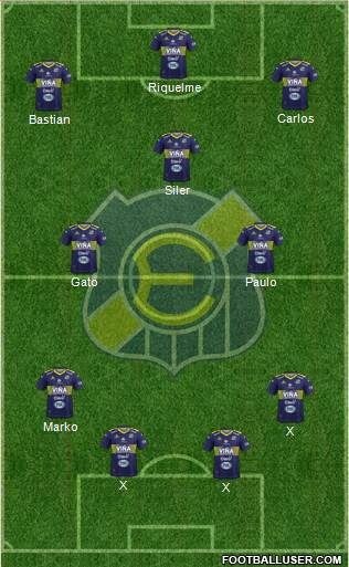 CD Everton de Viña del Mar S.A.D.P. Formation 2017