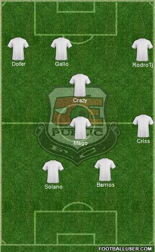 Joe Public FC Formation 2017