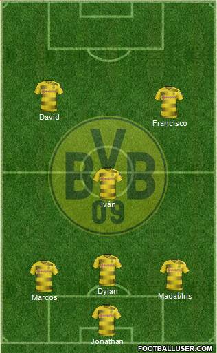 Borussia Dortmund Formation 2017