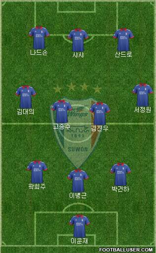 Suwon Samsung Blue Wings Formation 2017
