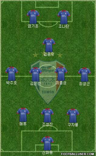 Suwon Samsung Blue Wings Formation 2017