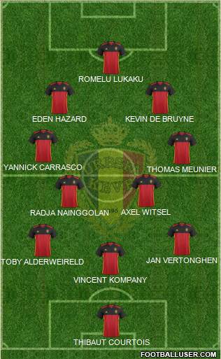 Belgium Formation 2017