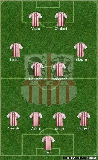 Athletic Club Ajaccien Football Formation 2017