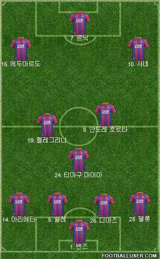Crystal Palace Formation 2017