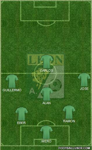 Club Cachorros León Formation 2017