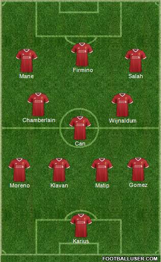 Liverpool Formation 2017