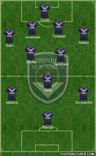 FC Girondins de Bordeaux Formation 2017